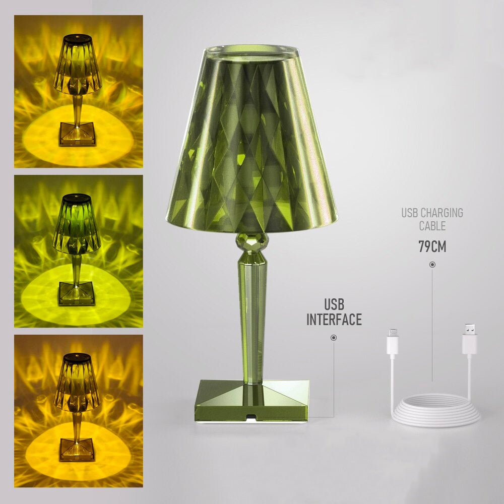 Tischlampe LED Diamant