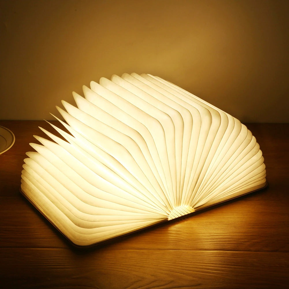 Originale Buch Tischlampe