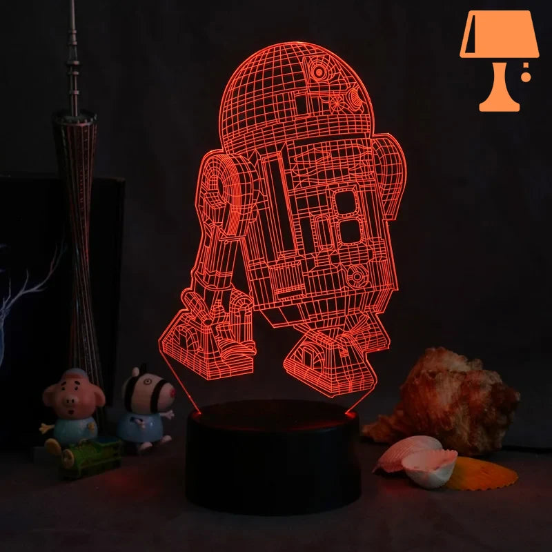 Frendorf | NovaGlow Legendäre Sci-Fi LED-Lampe