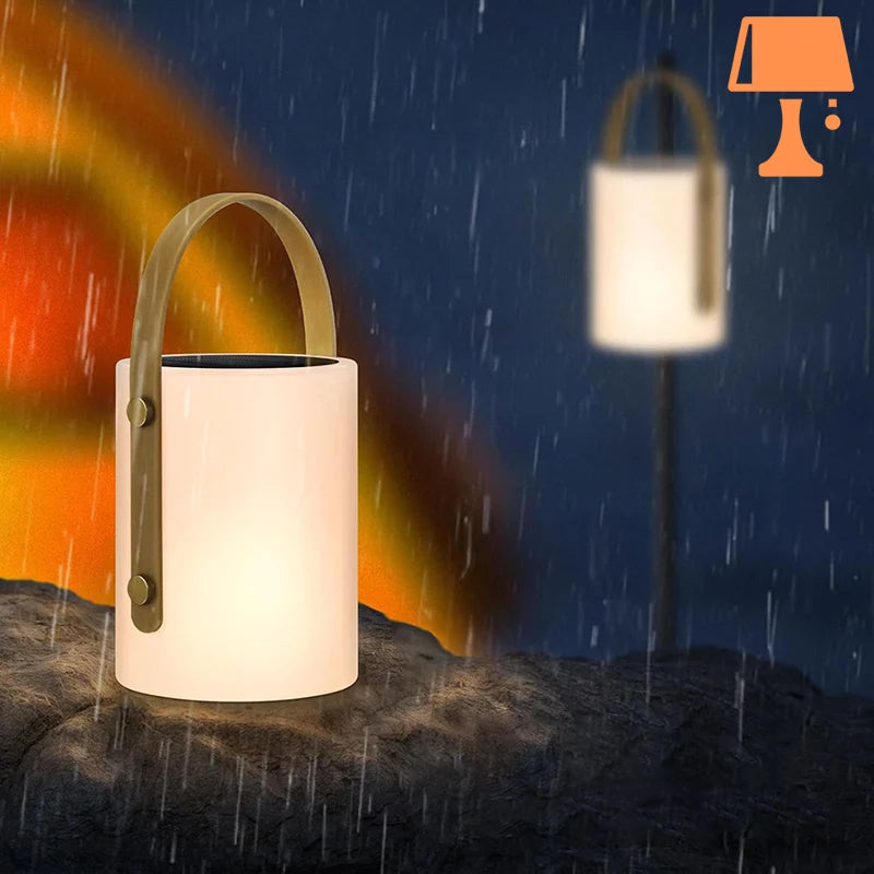 Frendorf | LumiBeam – Tragbare LED-Lampe mit zylindrischem Design und Fernbedienung