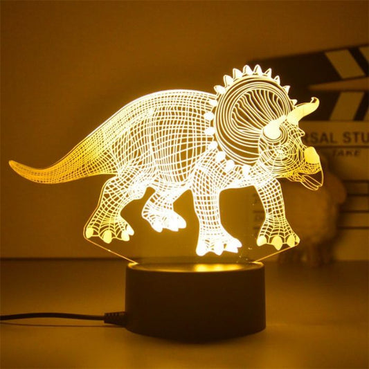 Dinosaurierlampe - TriceratopsLamp™