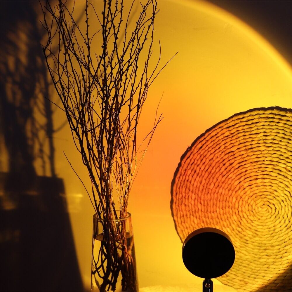 Frendorf | GlowScape Golden Hour LED Lampe | Stimmungslicht | Deko für Zuhause | Sonnenuntergangseffekt