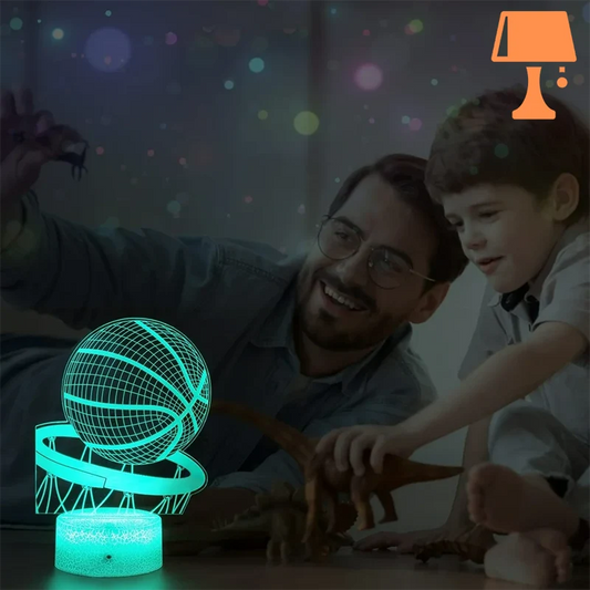 Frendorf | HoopsGlow LED-Nachtlichter – Perfekt für Basketballfans und Gameräume