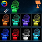 Frendorf | HoopsGlow LED-Nachtlichter – Perfekt für Basketballfans und Gameräume