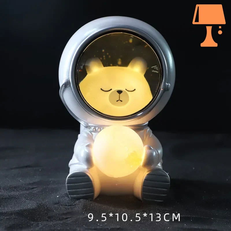 Frendorf | GalaxyPals - Astronaut-Natlyssæt mit niedlichen Tierfreunden