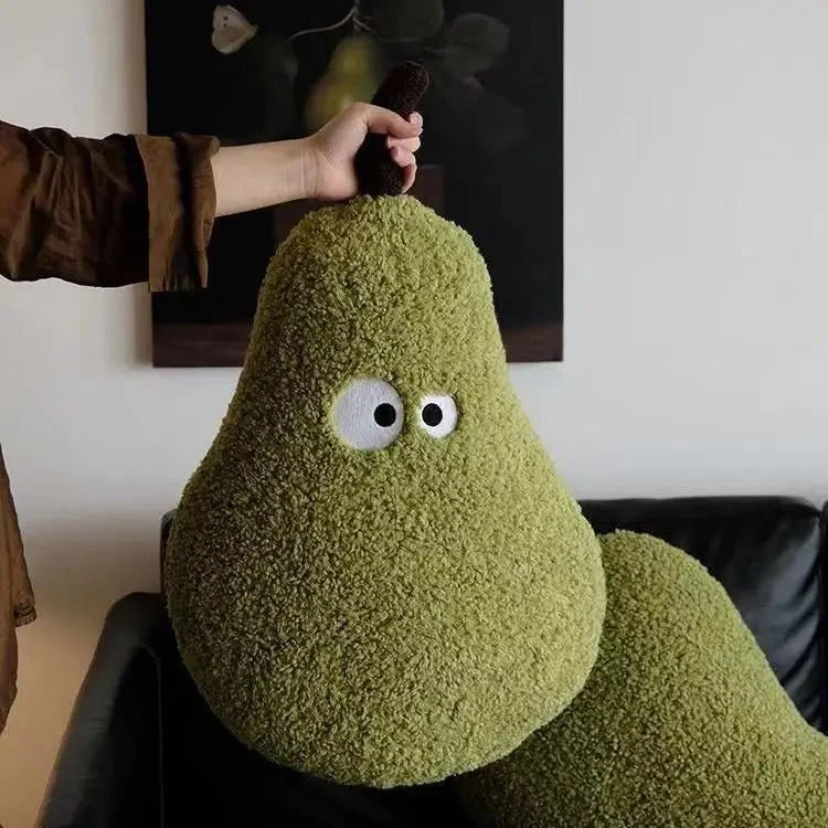 Großes Plüsch-Birnen-Sofa-Kissen