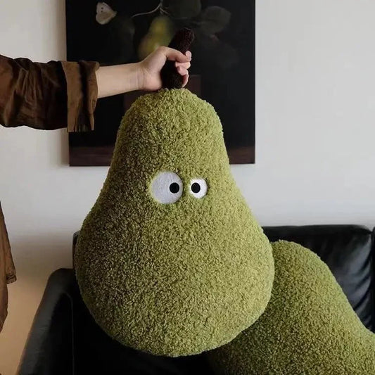Großes Plüsch-Birnen-Sofa-Kissen