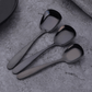 Frendorf | TrioServe - Elegantes 3-teiliges Servierlöffel-Set mit flachem Boden