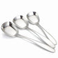 Frendorf | TrioServe - Elegantes 3-teiliges Servierlöffel-Set mit flachem Boden