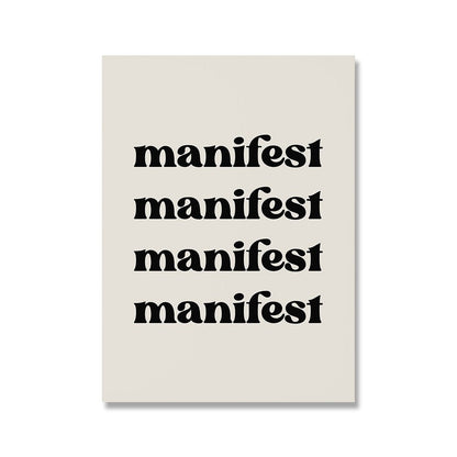 Poster zum Thema „Gesetz der Anziehung“