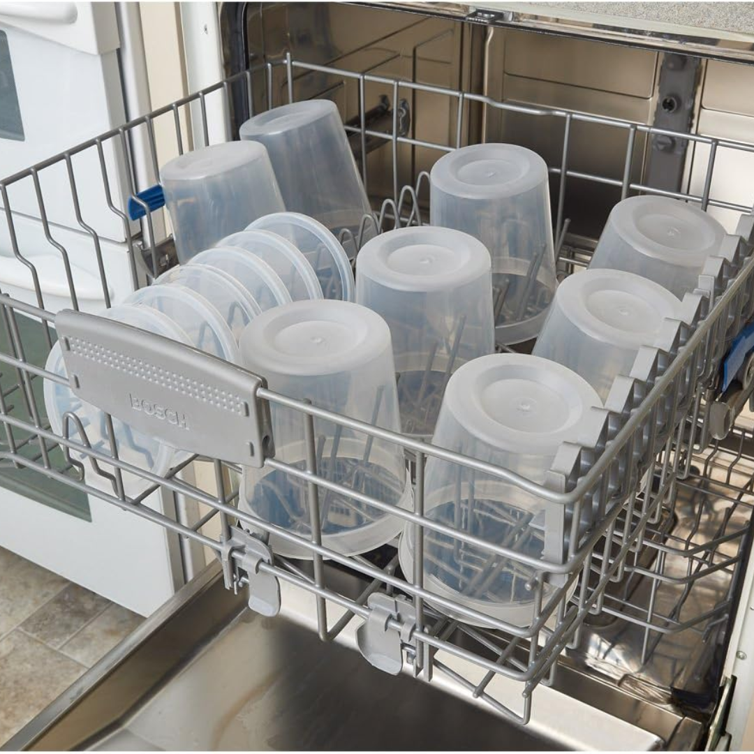 Frendorf | Auslaufsichere Deli-Behälter mit Deckeln – 30 Stück