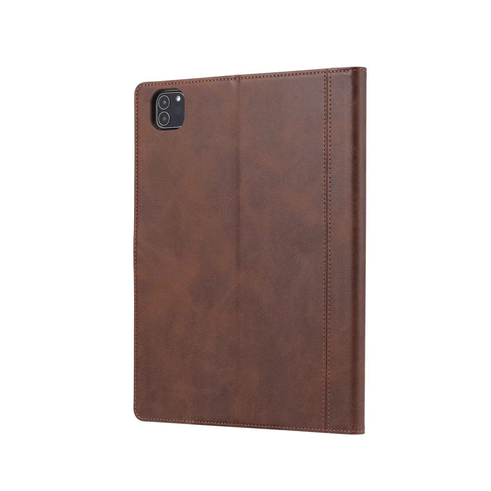 Frendorf | Leder Folio Case mit Kartenfächern & Stifthalter für iPad