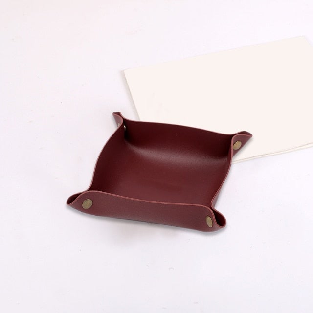Leder Ablage Tray