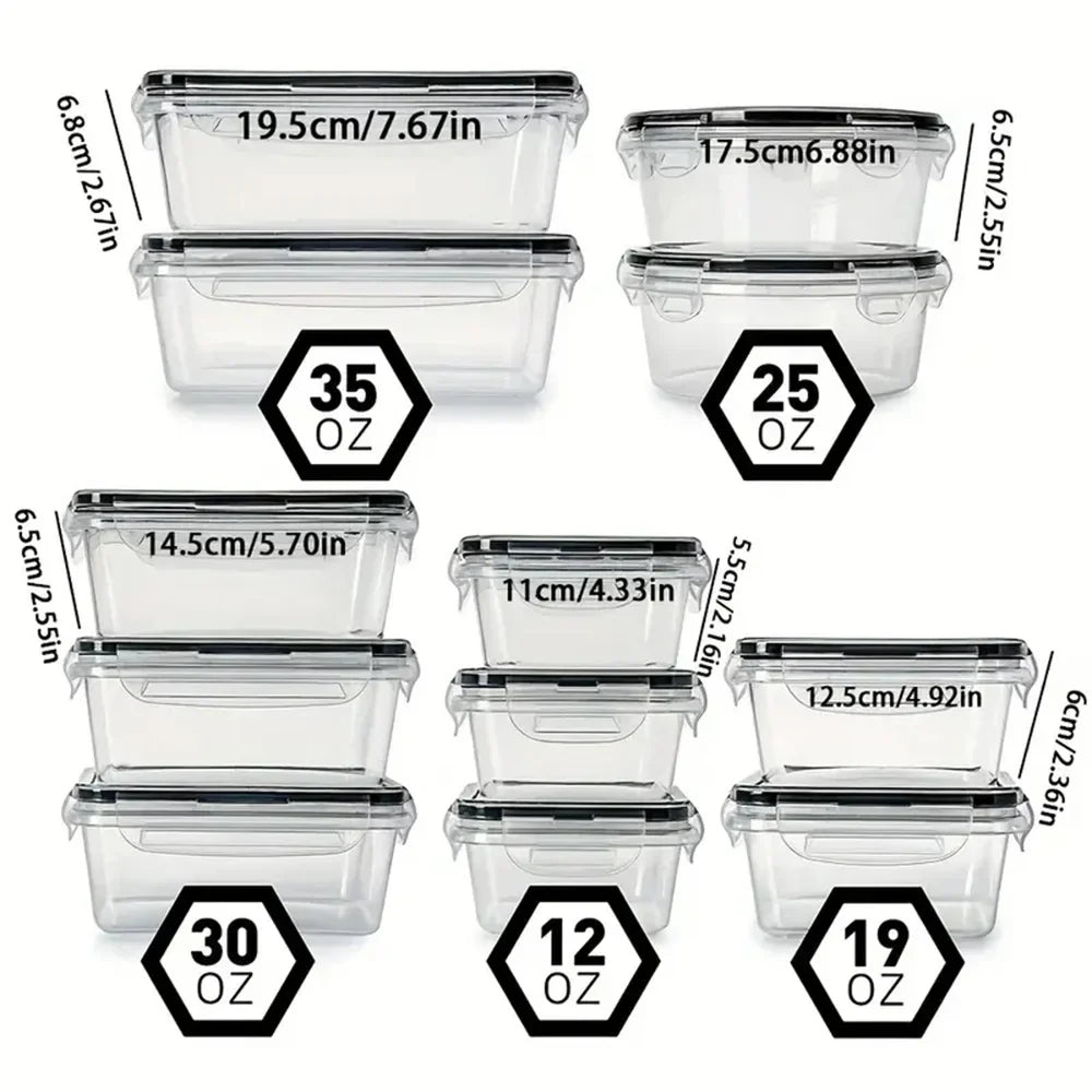 Frendorf | 12-teiliges Lebensmittelbehälter-Set - FoodSaver