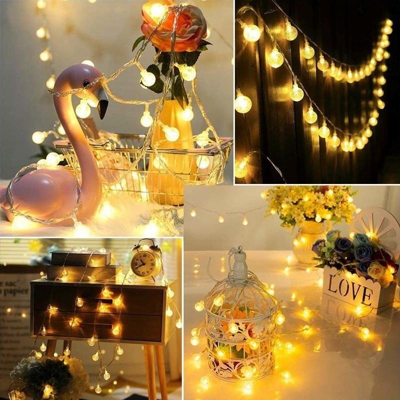 LED Ball Lichterkette