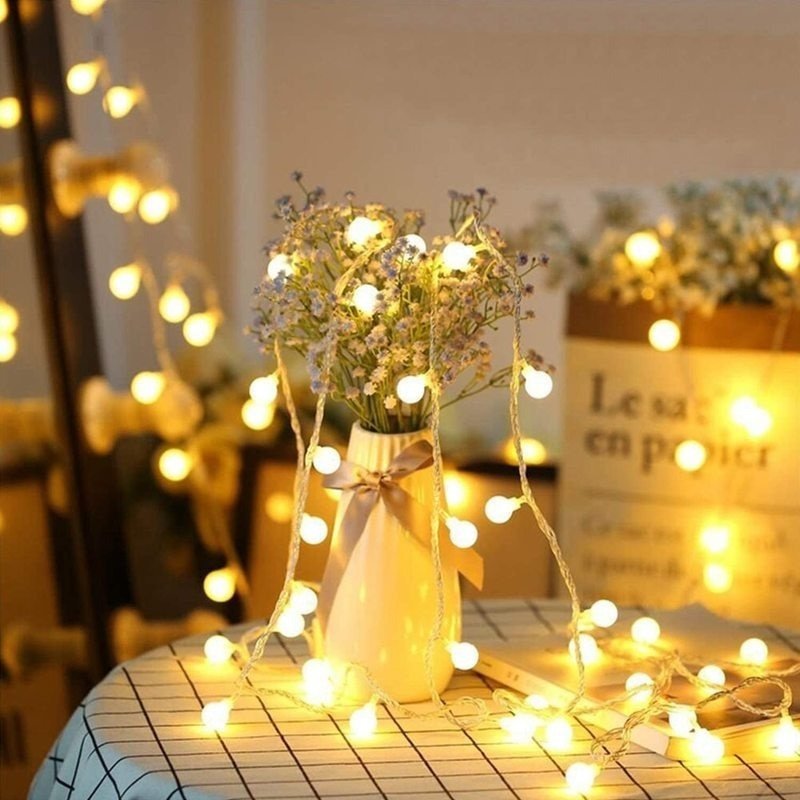 LED Ball Lichterkette
