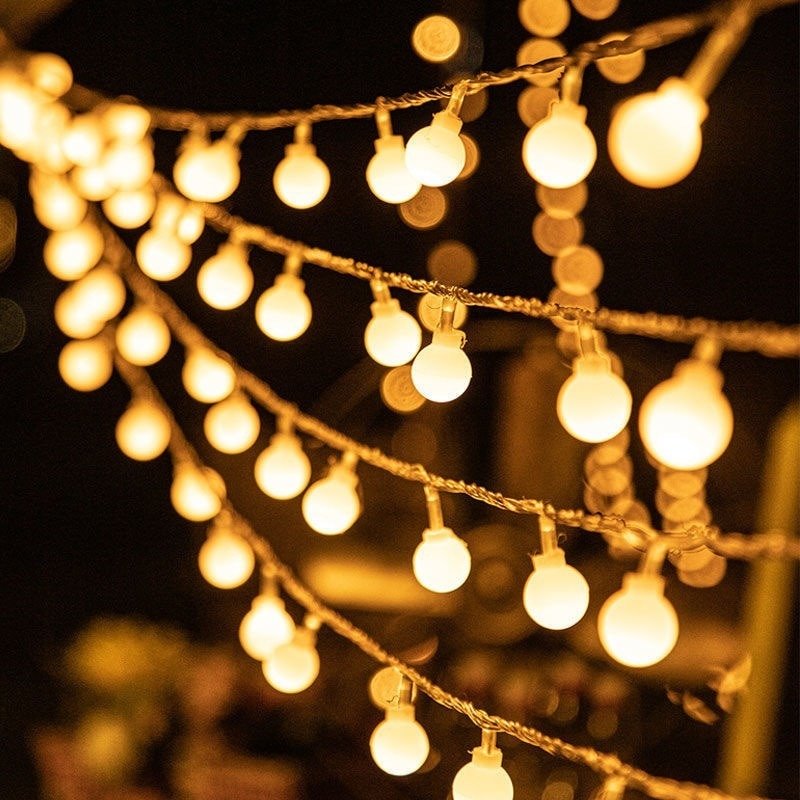 LED Ball Lichterkette