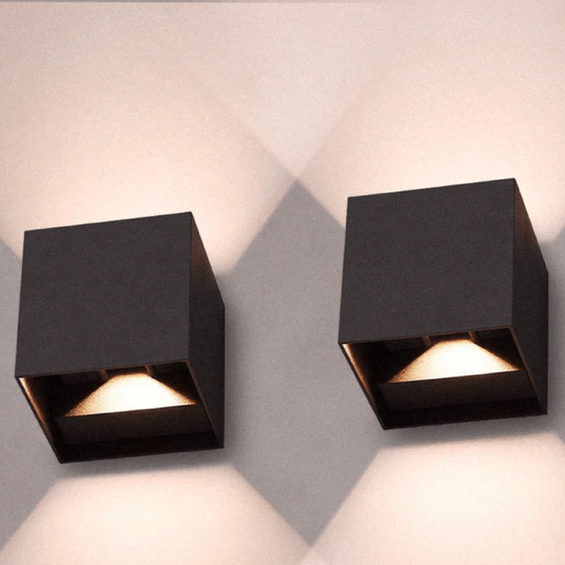 Frendorf | Lassen Sie sich von den eleganten und warmen Led Cube Wandleuchten verführen