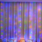 LED Vorhang Lichterkette Weihnachtsgirlande Lichterketten