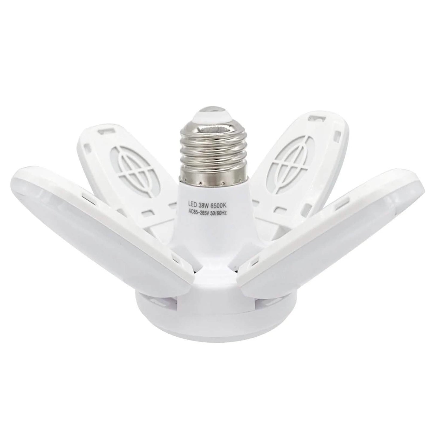 Frendorf | LED dimmbare Deckenleuchten für die Garage mit 4 verstellbaren Panels