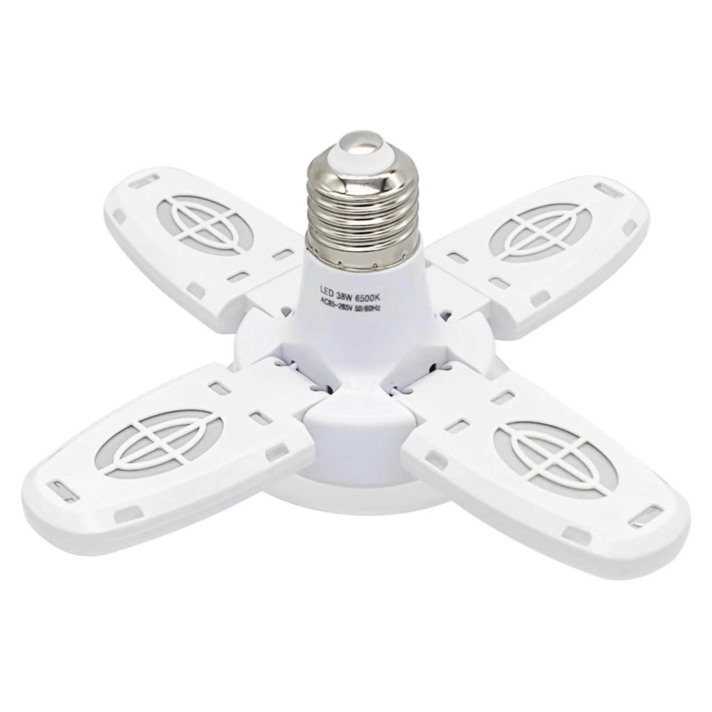 Frendorf | LED dimmbare Deckenleuchten für die Garage mit 4 verstellbaren Panels