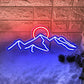 LED Berg & Sonne Neon Lichtzeichen
