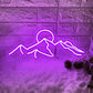 LED Berg & Sonne Neon Lichtzeichen
