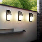 Frendorf | LumeArc Moderne Außenwandleuchte – Zeitloses Design mit Eleganter Bogenform