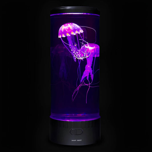 Beruhigende LED Qualle Tischlampe