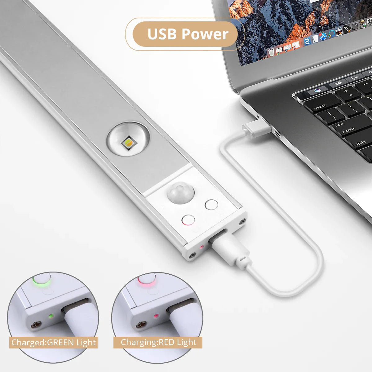 LED Unterbau-Spots Rechargeable Magnet Nachtlicht