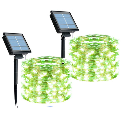 Solar-Lichterketten für den Außenbereich | Wasserdichte Solar-Gartenleuchten