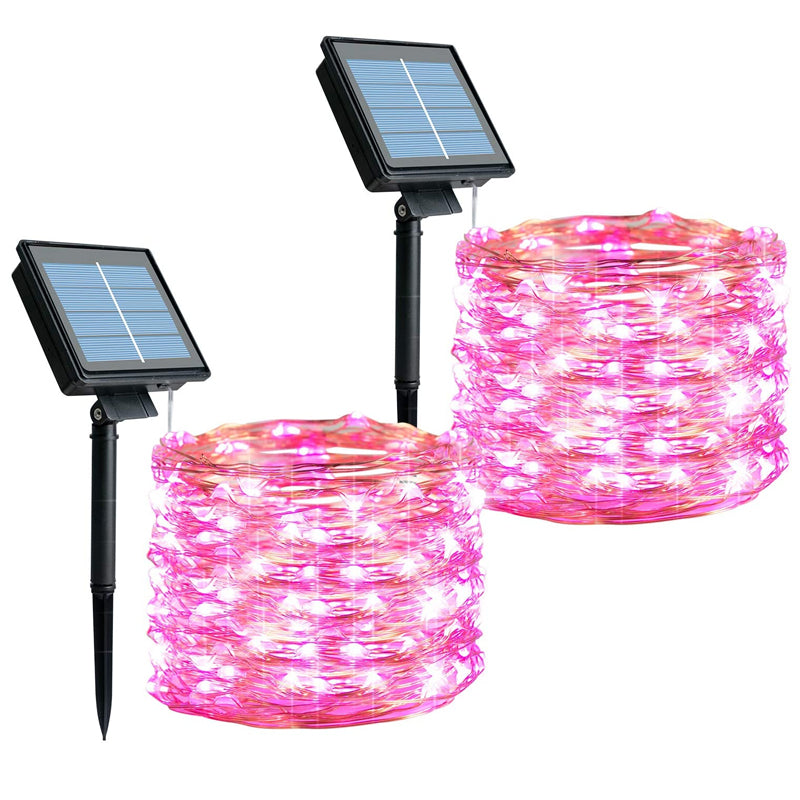 Frendorf | LumenVibe Solar Lichterkette für Außen | Wasserdicht | Solar-Gartenbeleuchtung | Stimmungsvolle Dekoration