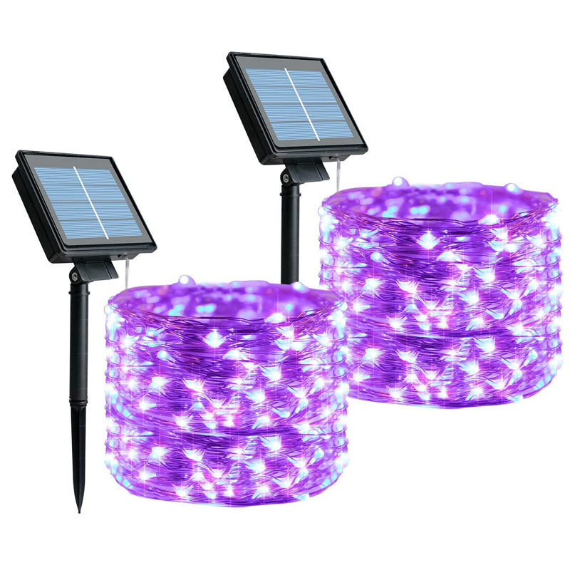Frendorf | LumenVibe Solar Lichterkette für Außen | Wasserdicht | Solar-Gartenbeleuchtung | Stimmungsvolle Dekoration