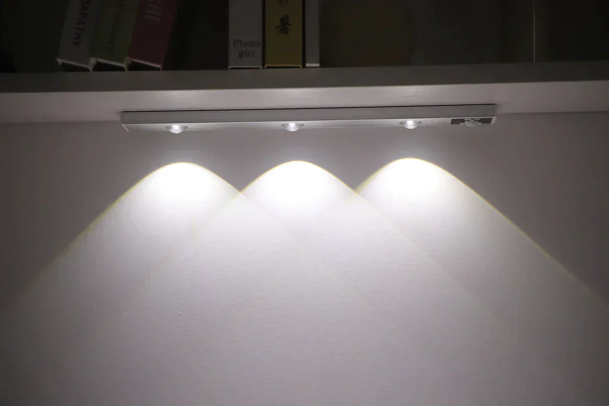 Frendorf | LumiShine Sensor Nachtlicht | Bewegungsmelder | Energiesparend | Kabelloses Design | 1+1 Aktion