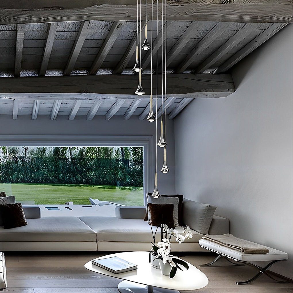 Frendorf | Glitzernder Kronleuchter für eine moderne Atmosphäre in Ihrem Raum