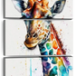 Frendorf | Giraffe Aquarell Wandkunst