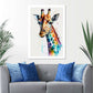 Frendorf | Giraffe Aquarell Wandkunst