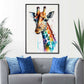 Frendorf | Giraffe Aquarell Wandkunst