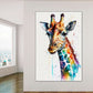 Frendorf | Giraffe Aquarell Wandkunst