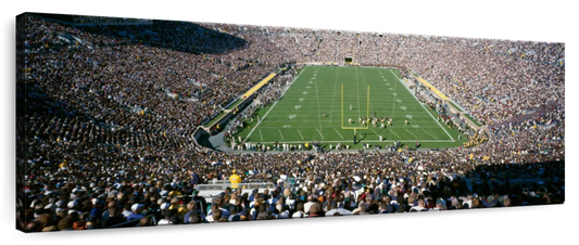Frendorf | Luftaufnahme von Notre Dame Stadion Wandkunst