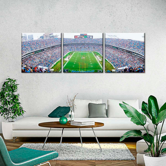 Frendorf | NFL-Football im Ericsson Stadium Charlotte Wandkunst