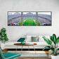 Frendorf | NFL-Football im Ericsson Stadium Charlotte Wandkunst