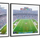 Frendorf | NFL-Football im Ericsson Stadium Charlotte Wandkunst