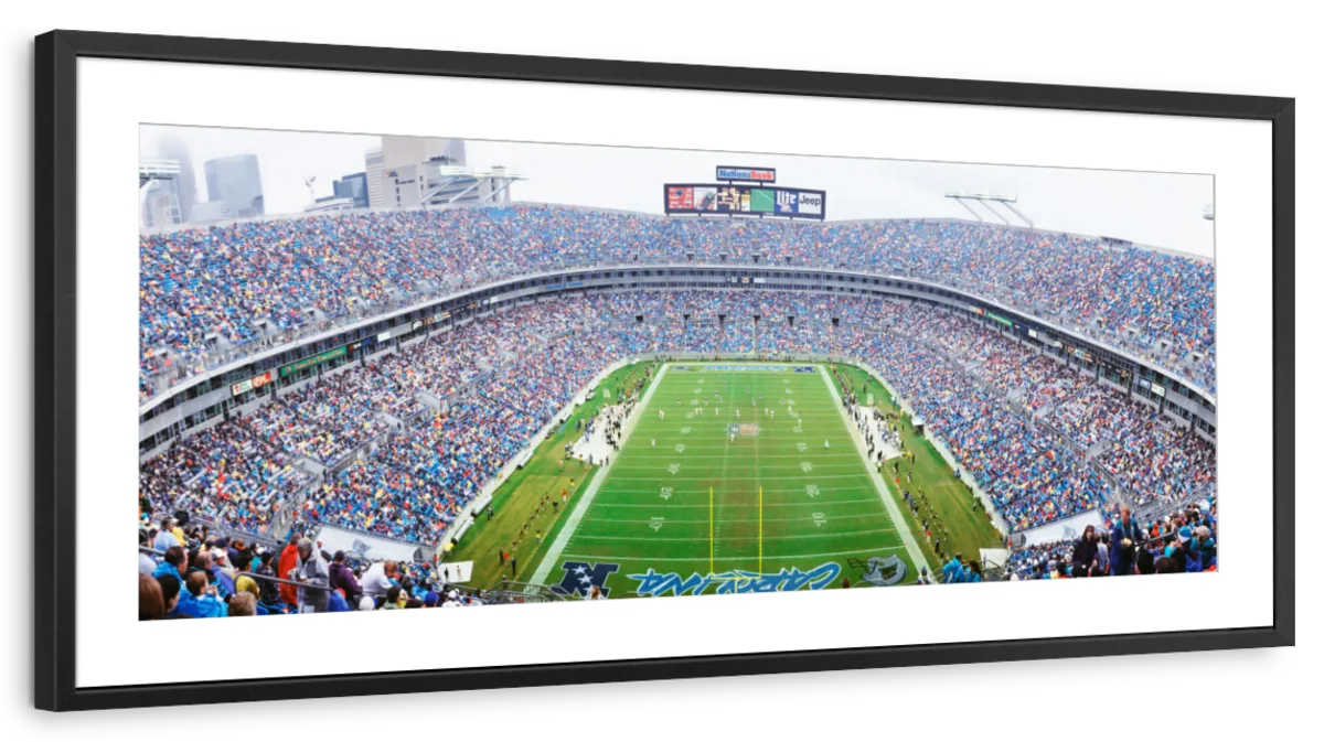 Frendorf | NFL-Football im Ericsson Stadium Charlotte Wandkunst