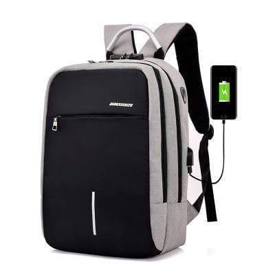 Frendorf | 3-Pin-Sperre Anti-Diebstahl USB Rucksack