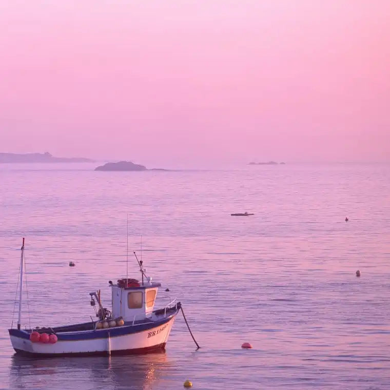 Frendorf | Lighthouse At Sunrise Ile Vierge Finistere Wandkunst