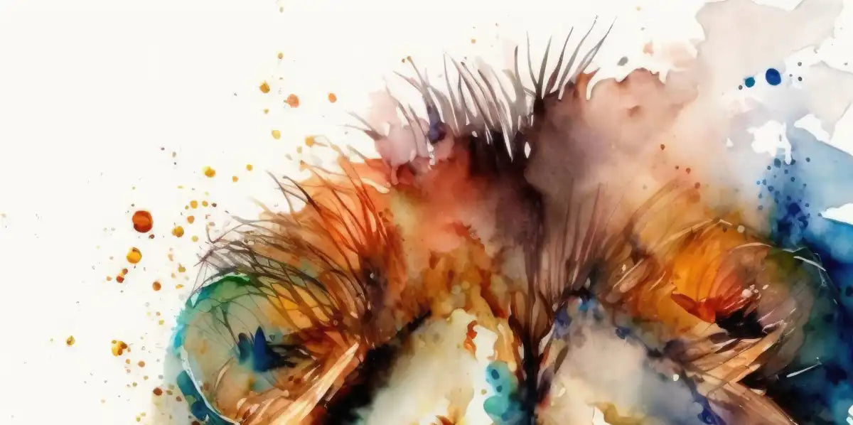 Frendorf | Lion Aquarell Wandkunst