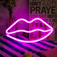 Lips Neon Zeichen
