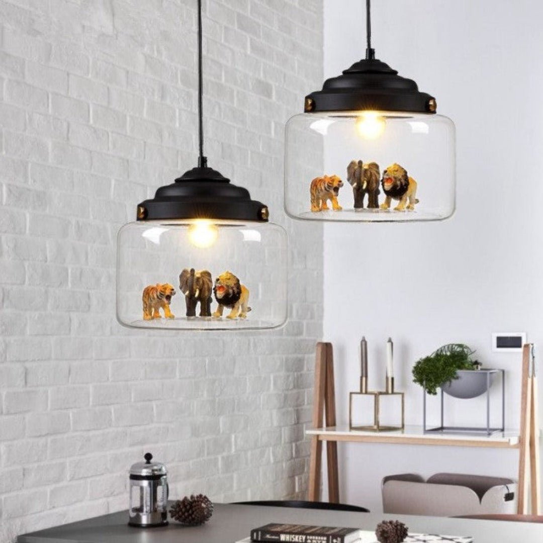 Frendorf | ClearGlass - Safari Silhouette Pendelleuchte