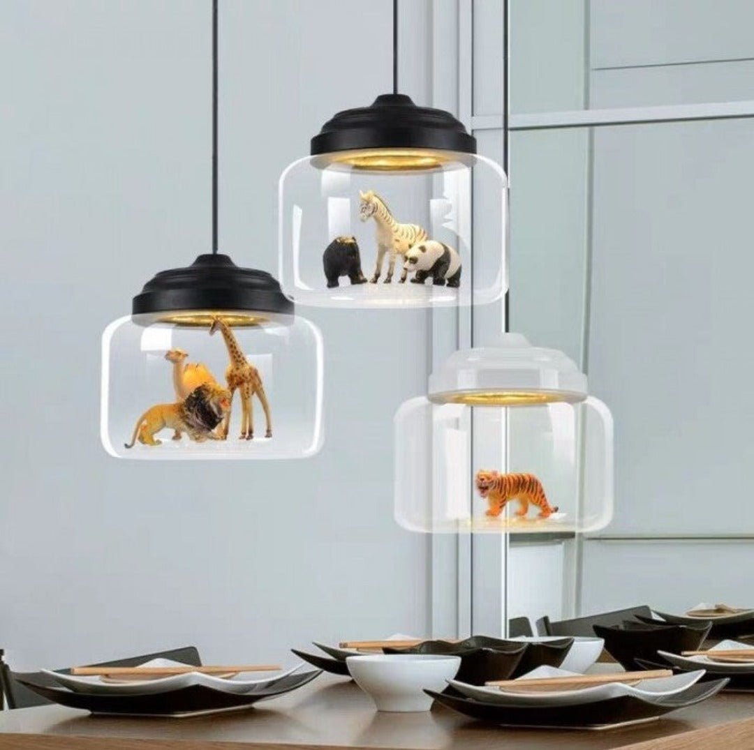 Frendorf | ClearGlass - Safari Silhouette Pendelleuchte